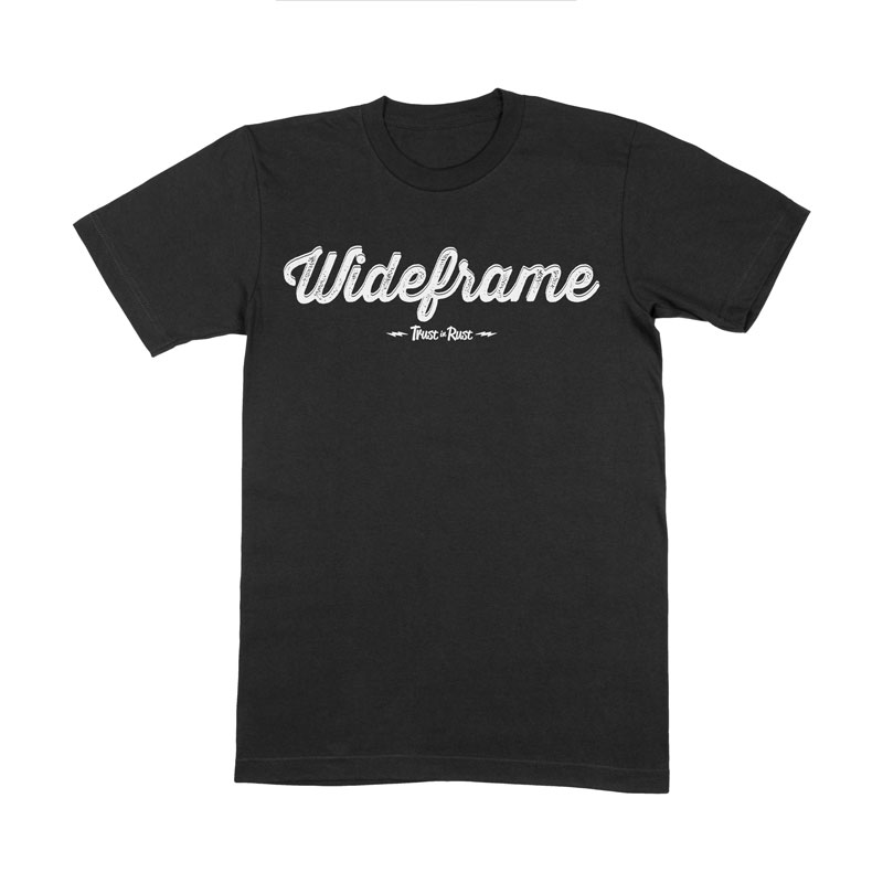 T-Shirt Wideframe Schwarz